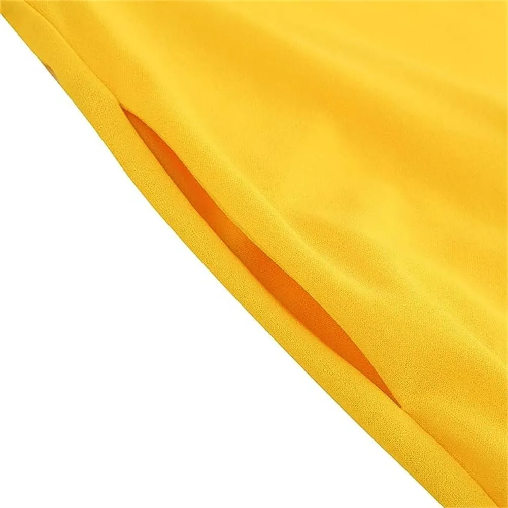 Sorrica Women's Vintage Pleated Midi Skirts High Waist A-line Flared Skater Skirts with Pockets