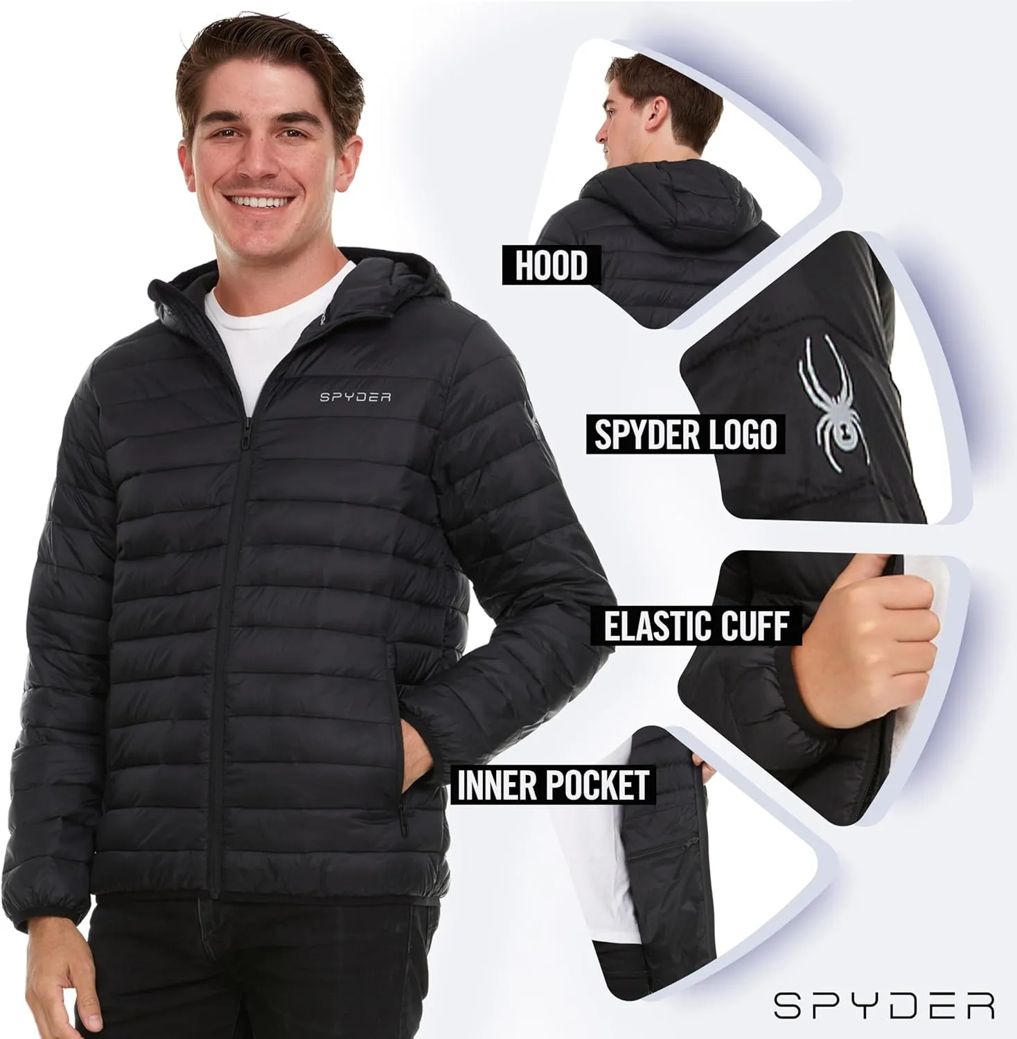 Spyder Mens Packable Puffer