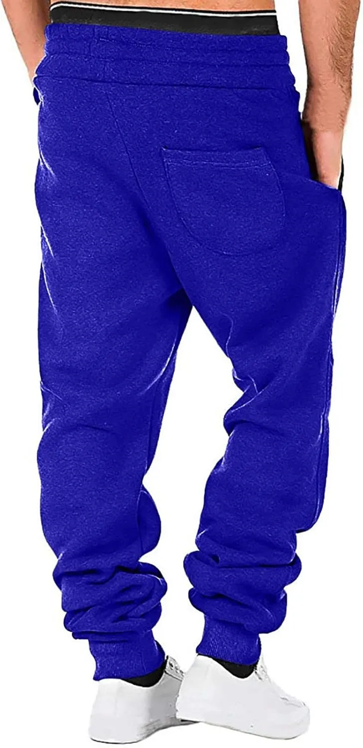 Sweatpants for Men Big and Tall Baggy Relaxed Fit Joggers Casual Athletic Gym Sweat Pants Fashion Workout Cargo Pants