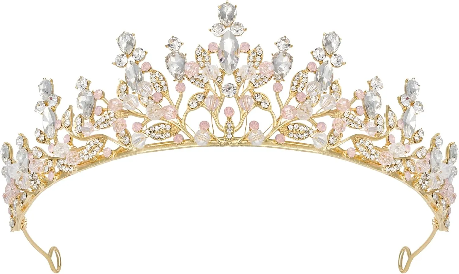 SWEETV Princess Tiaras and Crowns for Women,Girls,and Brides, Perfect for Wedding,Birthday Party,Pageants,Quinceaneras,Proms,Photoshoots and Special Costume Hair Styling Accessories