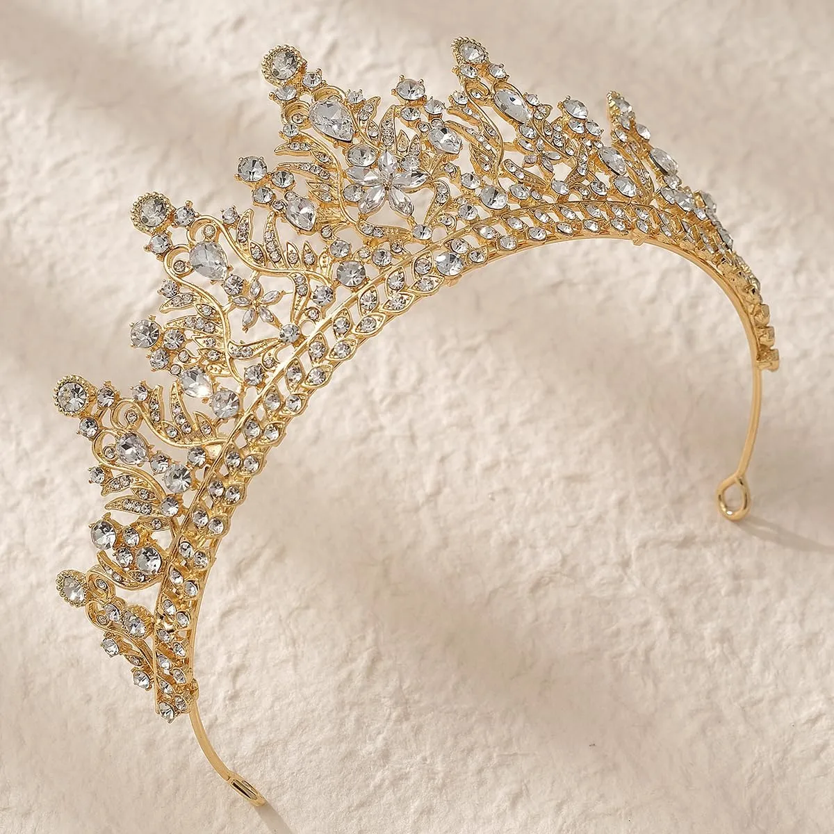 Tiaras and Crowns for Women,Crystal Wedding Tiara for Women Royal Queen Crown Headband Metal Princess Tiara for Bride Birthday Prom