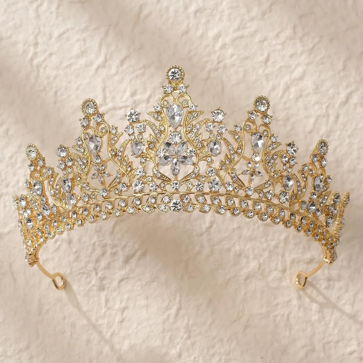Tiaras and Crowns for Women,Crystal Wedding Tiara for Women Royal Queen Crown Headband Metal Princess Tiara for Bride Birthday Prom