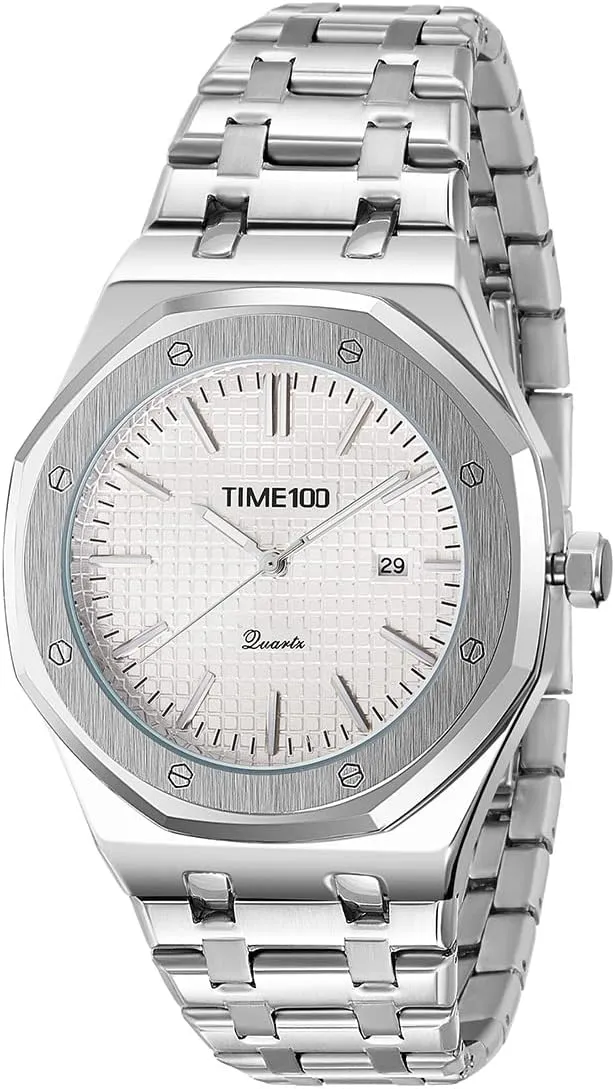 Watch for Men Analog Quartz Movement Classic Business Mens Watches Stainless Steel Cladding Waterproof Men's Wrist Watches