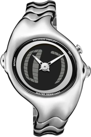 Watches for Men Stainless Steel Band Mens Watches Waterproof Big Face Analog Quartz Watch Sport Casual Classical Fashion Designer Dress Futuristic Wrist Watches Elegant Gift for Men Cool Watch
