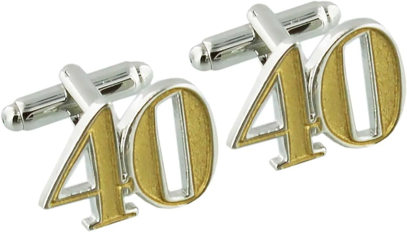 wdd 40th Birthday Cufflinks