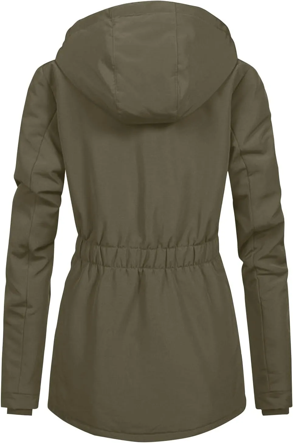 Winter Coats for Women 2024 Trendy Plus Size Warm Sherpa Fleece Lined Jackets Fleece Hooded Parka Peacoat Outerwear