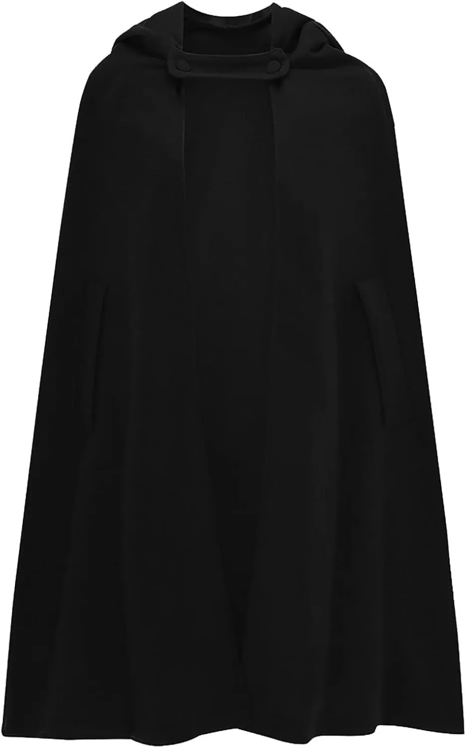 Women Trendy Trench Coat Open Front Cardigan Jacket Hooded Coats Shawl Cape Cloak Mantle Plus Gothic Halloween Cloak