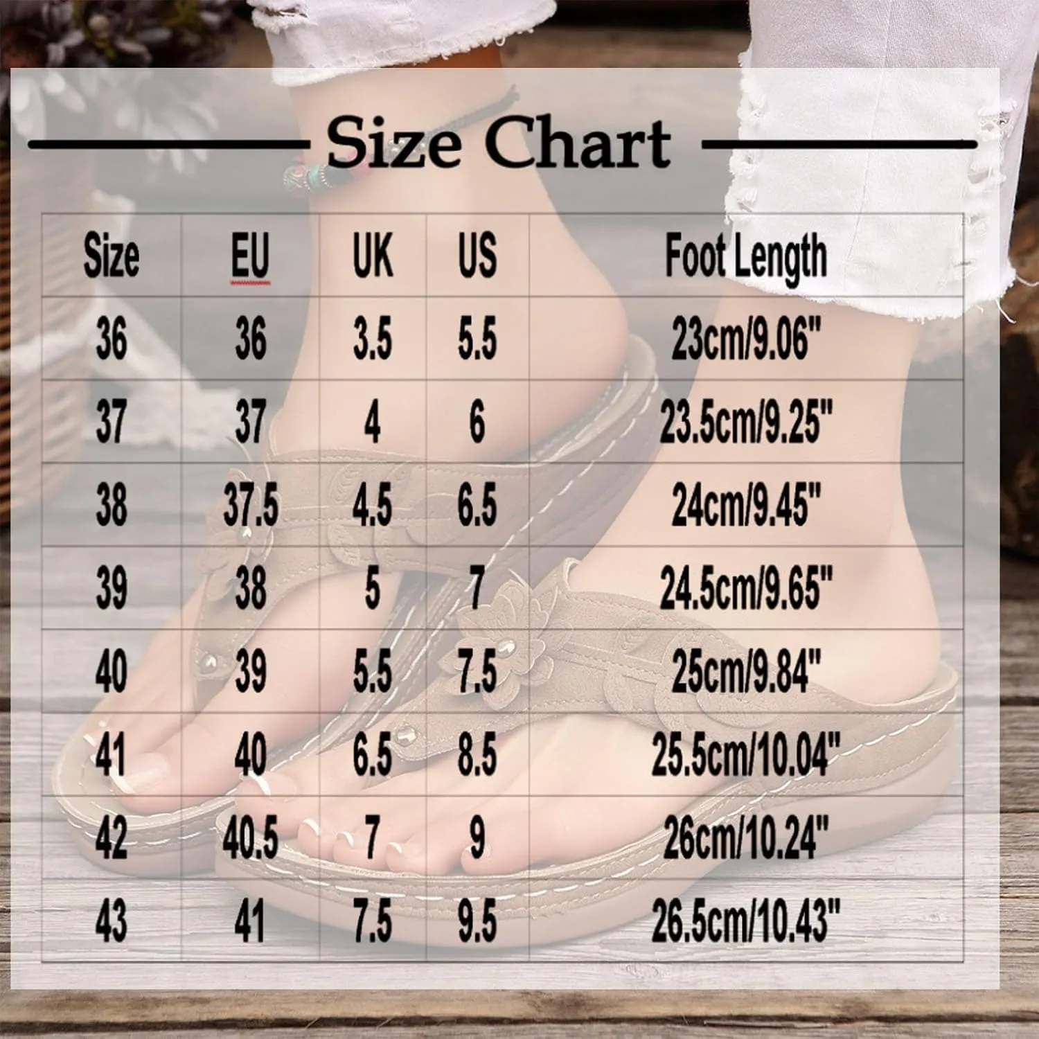 Womens Arch Support Flip Flop Sandals Casual Dressy Slip On Thong Sandals Cute Flower Open Toe Wedge Walking Slides