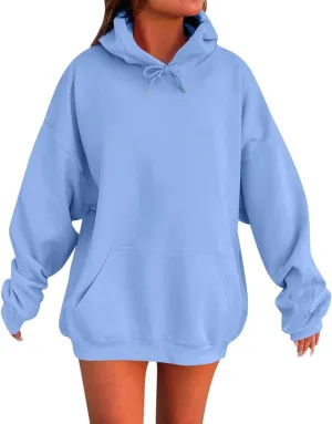 Womens Oversized Hoodies Winter Cotton Sweatshirts Pullover 2025 Fashion Tops Trendy Outfits