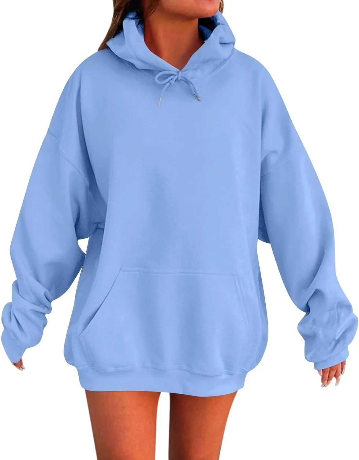 Womens Oversized Hoodies Winter Cotton Sweatshirts Pullover 2025 Fashion Tops Trendy Outfits