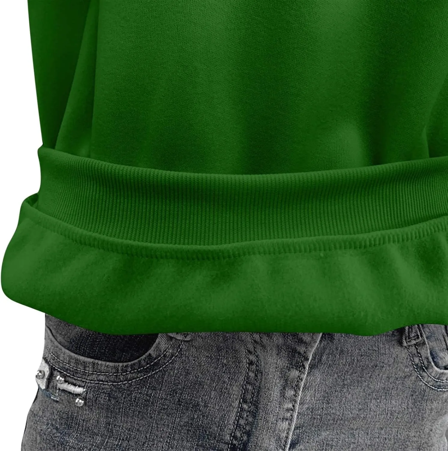 Women's Oversized Round Neck Sweatshirts Long Sleeve Turtleneck Sweatshirt Fall Classic Pullover Tops