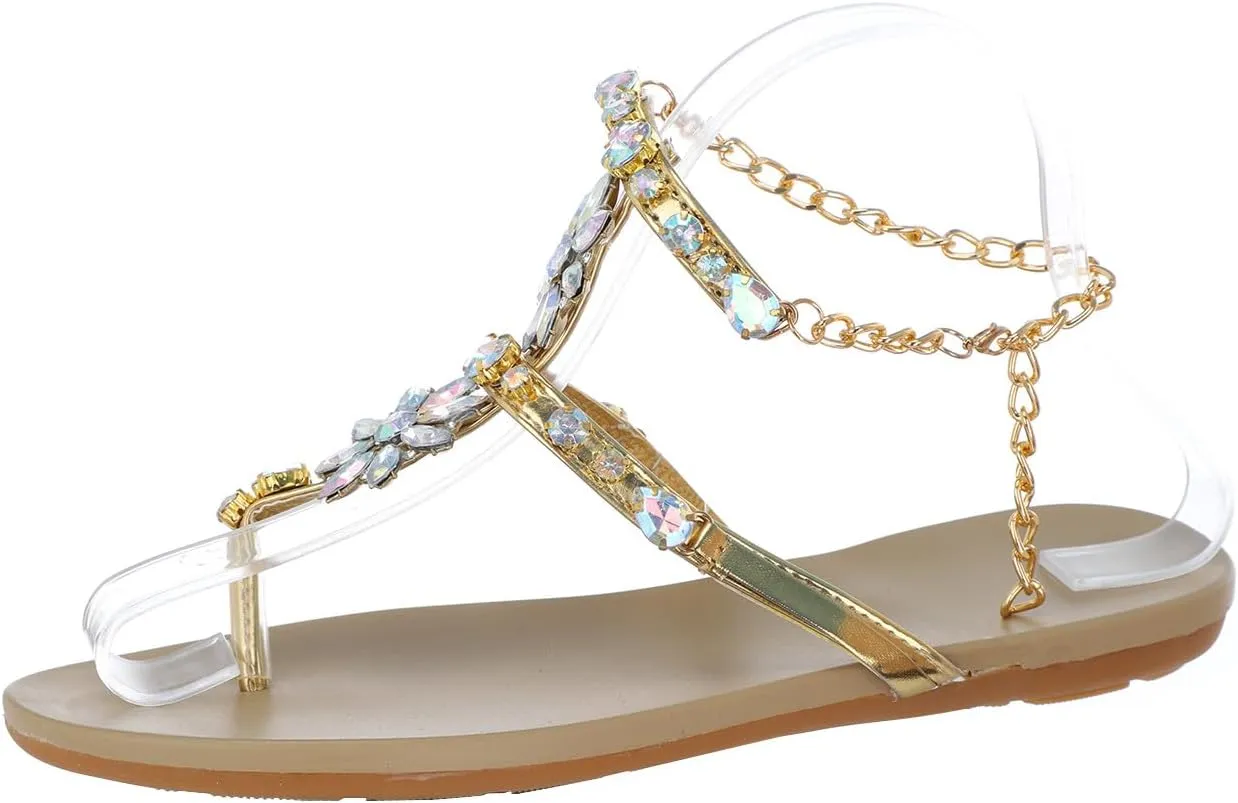 Women's Sandals Women's Flat Sandals Flat for Women for Women Dressy with Arch Support Dressy Wedge Open Toe Comfy