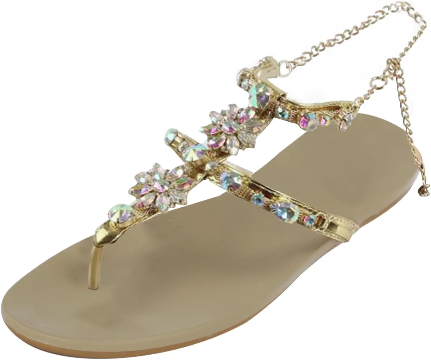 Women's Sandals Women's Flat Sandals Flat for Women for Women Dressy with Arch Support Dressy Wedge Open Toe Comfy