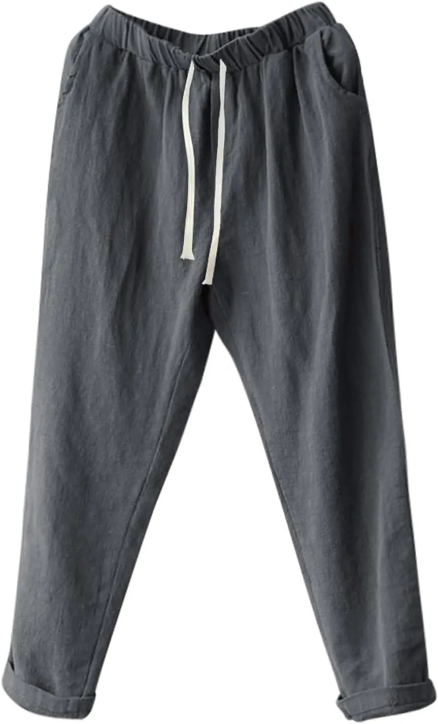 Women'sCasual Wide Leg Pants Plus Size Women Pants Baggy Loose Trousers Casual Lady Wide Leg Casual Palazzo Pants
