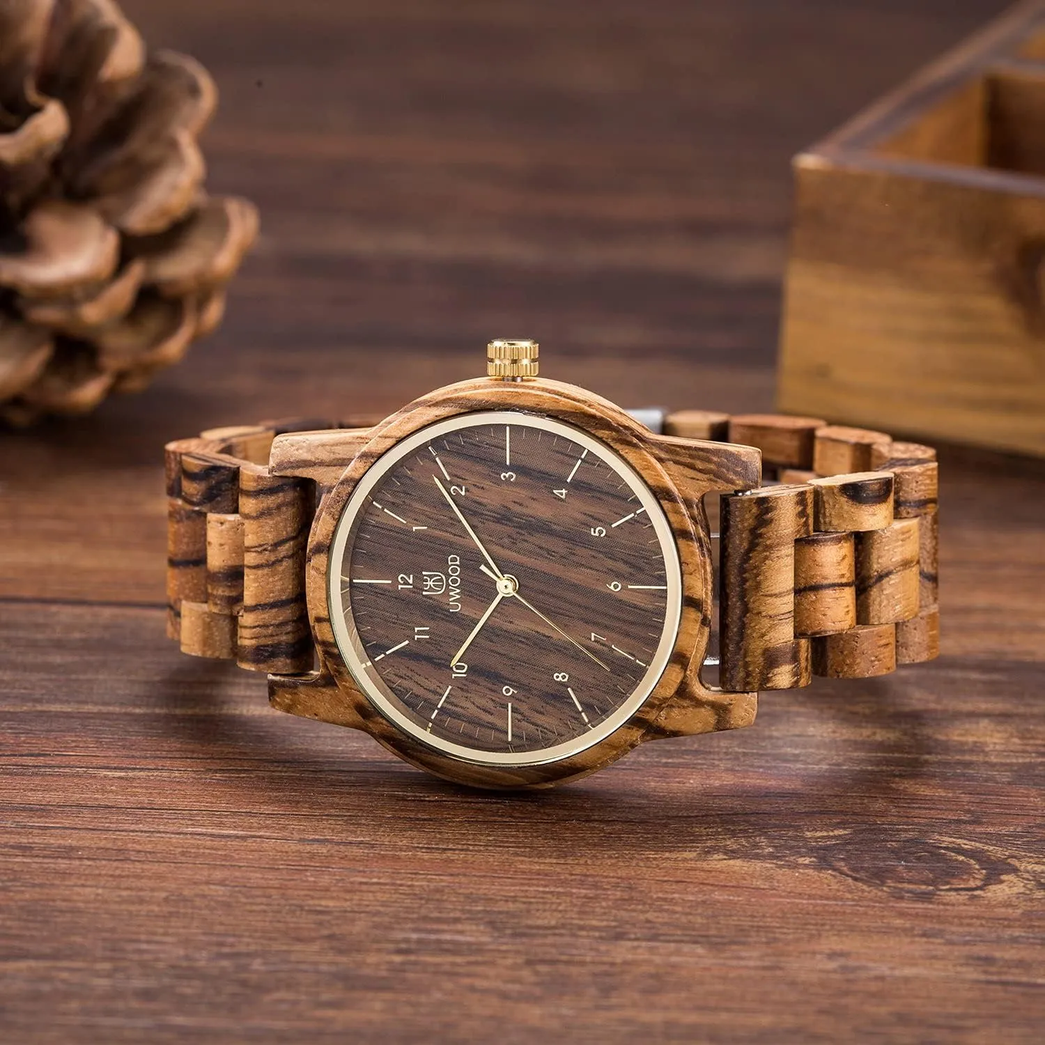Wooden Watch Men,Wood Watches Handmade Minimalist Women Mens Lightweight Mens Wooden Watch,Watches for Women Men