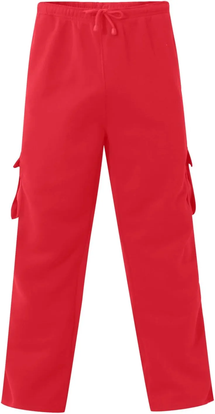 Ymosrh Mens Pants Relaxed Fit Overalls Drawstring Multi Pocket Casual Pants Hiking Cotton Twill Combat Pants Stretch